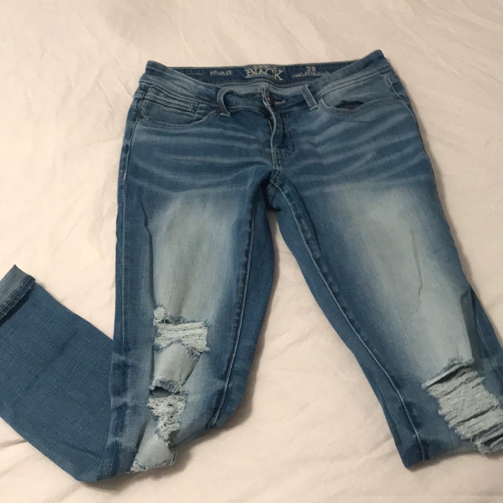 Buckle Black ankle straight sz. 29